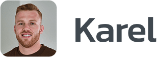 Logo Karel Decoene portfolio website