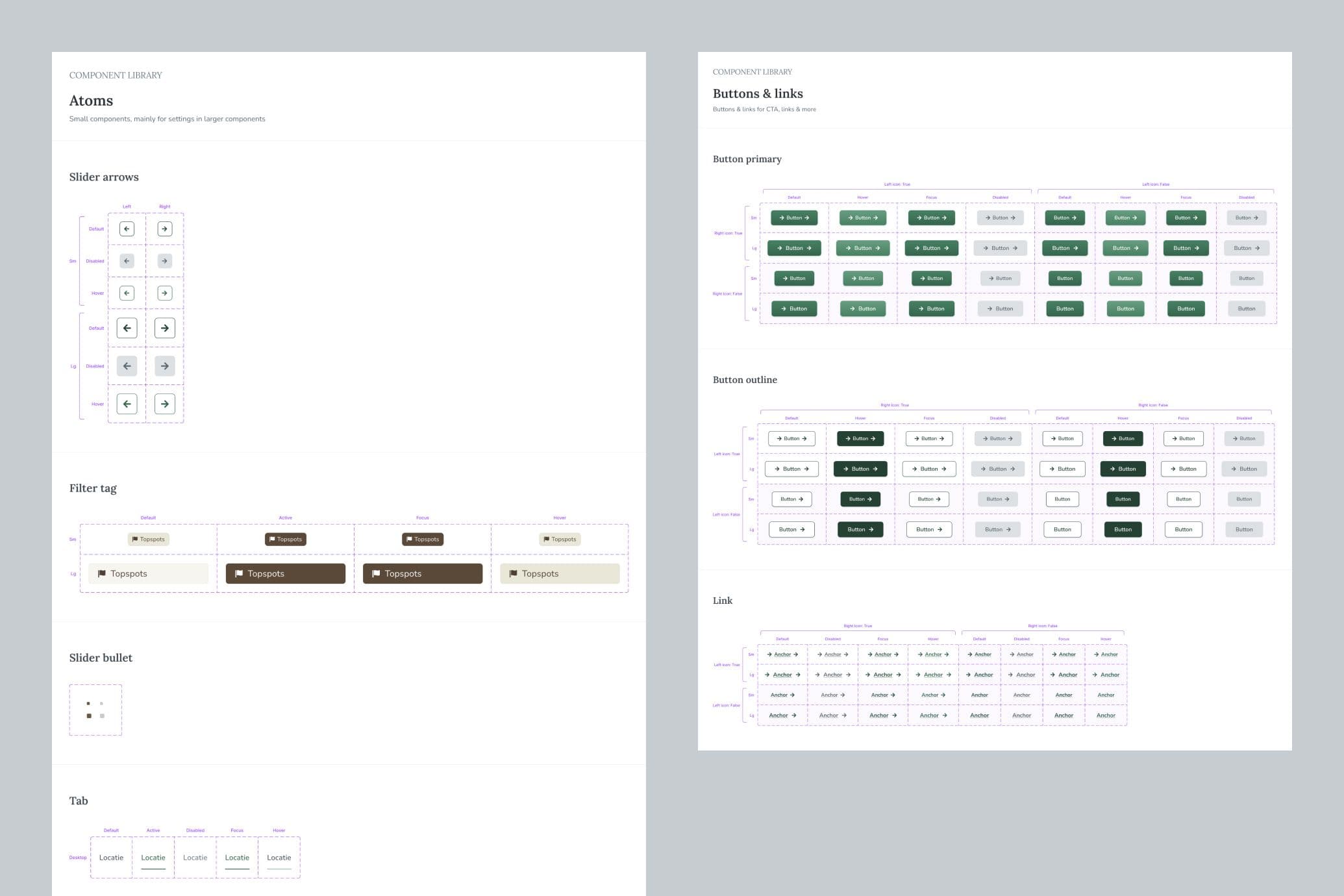 La Closeraie component library