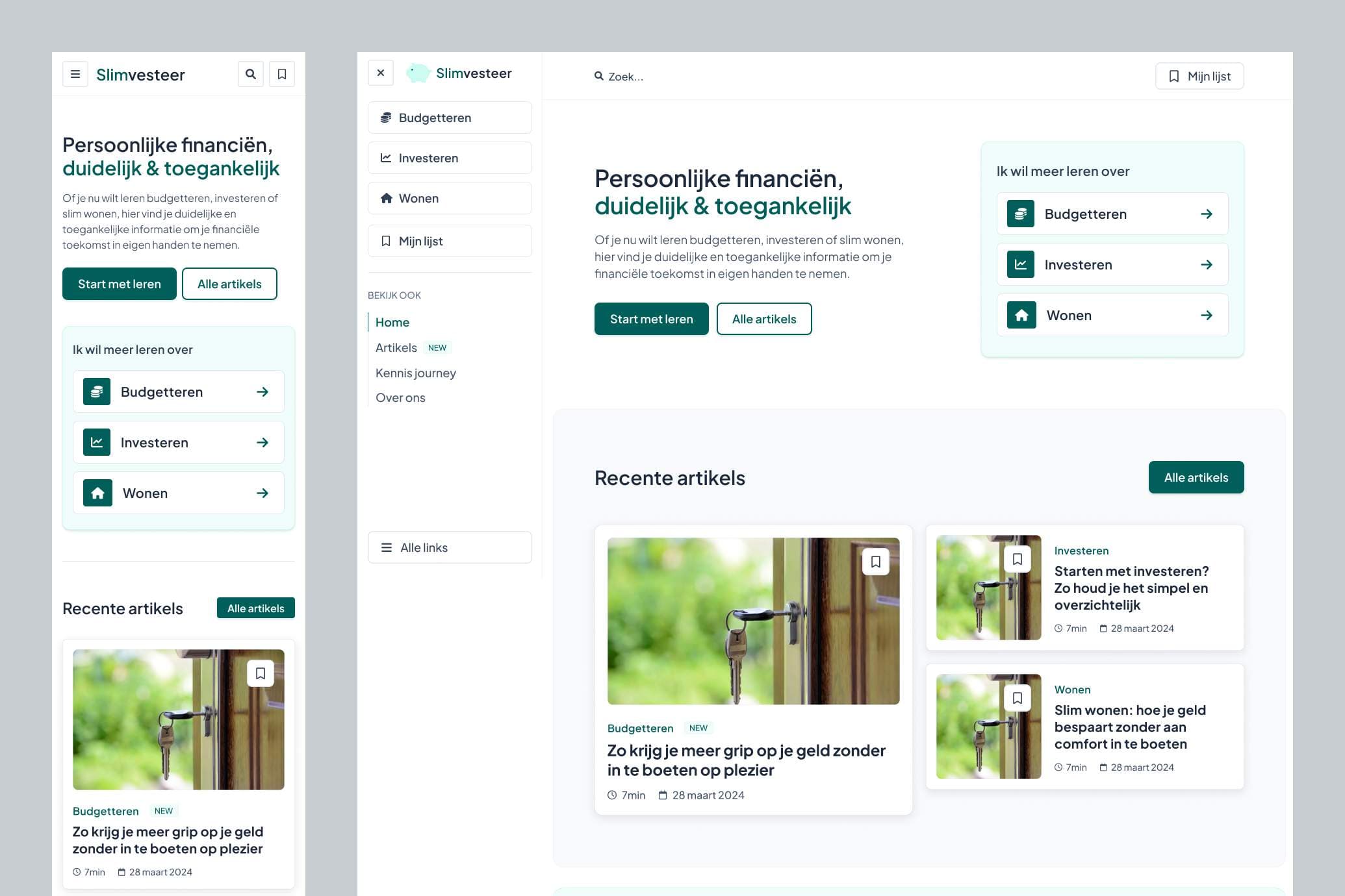 Slimvesteer MVP designs 1