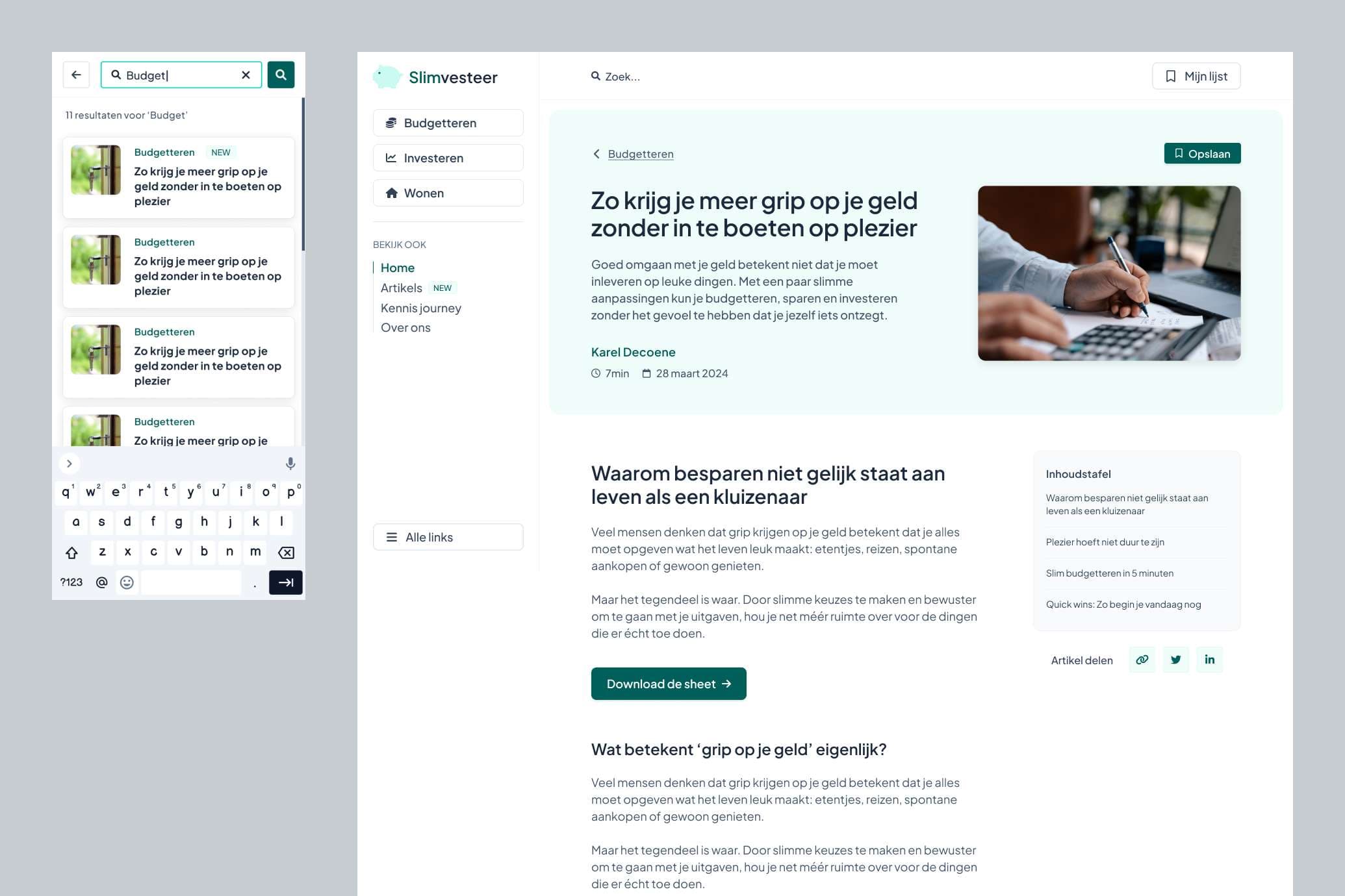 Slimvesteer MVP designs 2